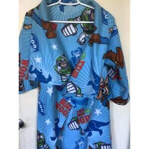 Disney Pixar Buzz light-year fleece Snuggie sleeved throw blanket robe